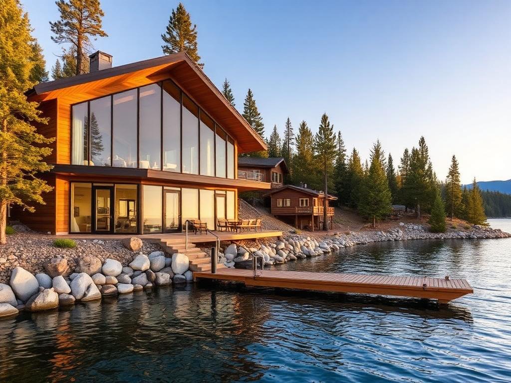 Lakefront Cedar House